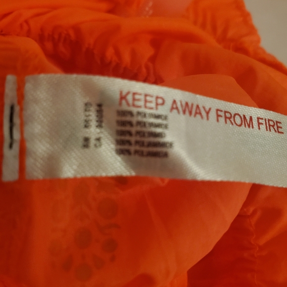 Free People Movement Tropic Sport Jumpsuit One-Piece Size Small Orange NWT - Picture 3 of 7